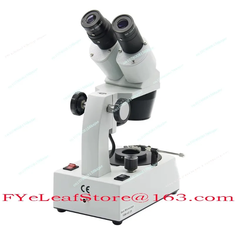 Jewelry Student Binocular Microscope 20X-40X Magnification WF10/16mm