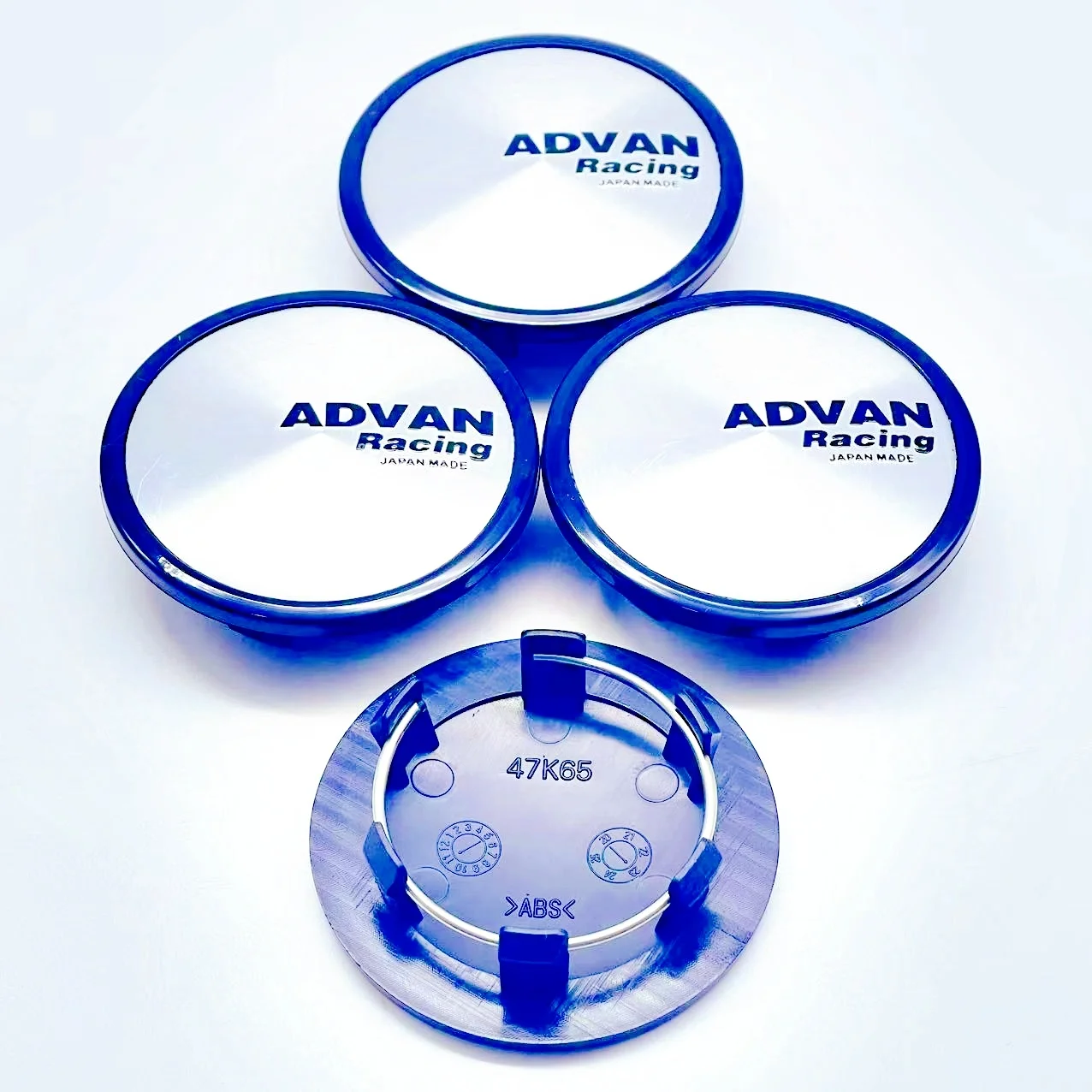

4pcs/Lot 65mm Car Styling ADVAN Racing Logo Car Wheel Hub Center Caps Sticker Rim Cover Decoration Badge Emblem Auto Accessories