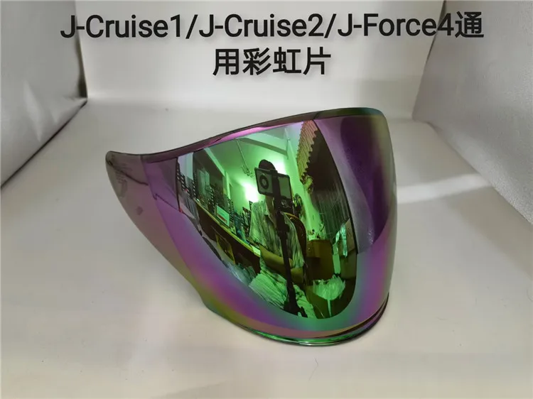 خوذة دراجة نارية قناع ل SHOEI J-Cruise 1 J-Cruise 2 J-Force 4 CJ-2 كاسكو شيلد Viseria Capacete Moto عدسة الزجاج الأمامي