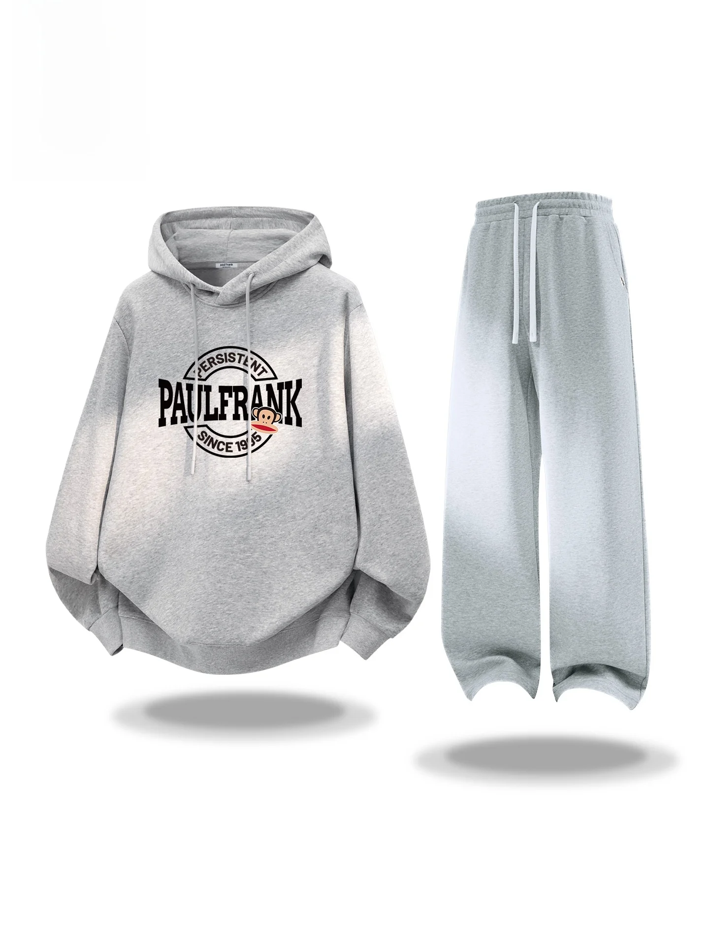 

Утепленный флисовый спортивный костюм для мужчин: худи и брюки, теплая одежда для зимних видов спорта, длинные рукава, длинные штаны, хлопок, полиэстер