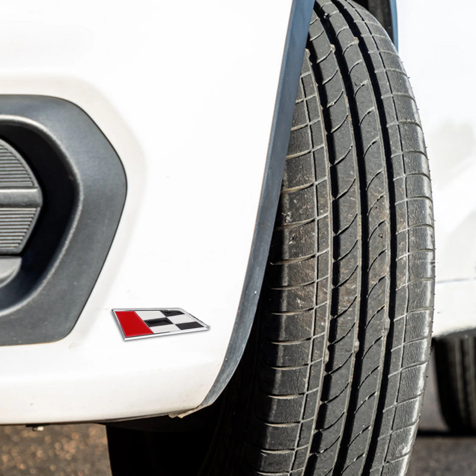 1 قطعة ملصق سيارة متقلب معدن الجانب ملصق مائي للمركبة ملصقات صغيرة الشاحنات سباق السيارات الديكور دائم سبائك الزنك لاصق #5