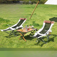 Outdoor Folding Chair Portable Folding Recliner Moon Chair Lunch Break Camping  Mazar Fishing Small Stool Beach
