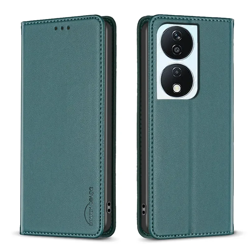 Wallet Flip Case on For Honor X7b Classic Phone Leather Cases For Huawei CLK-LX1 LX2 LX3 Honor X7b HonorX7B Card Slot Back Cover