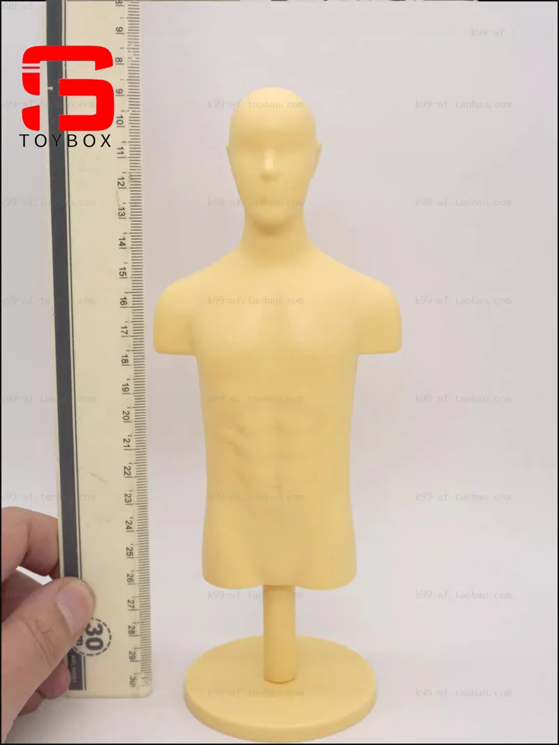 1/6 Scale Soldier Half Body Display Stand Mannequin Model For 12-inch Male Soldier Accessories