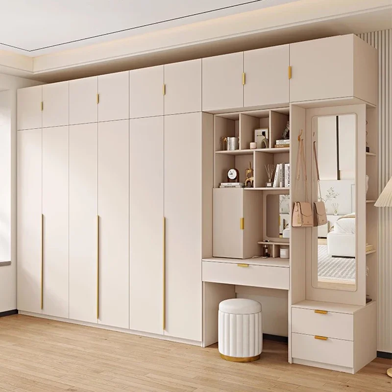 

Luxury Wardrobes Cabinets Bedroom Closet Space Saving Clothes Organizer Wardrobes Modular Meuble De Rangement Home Furniture