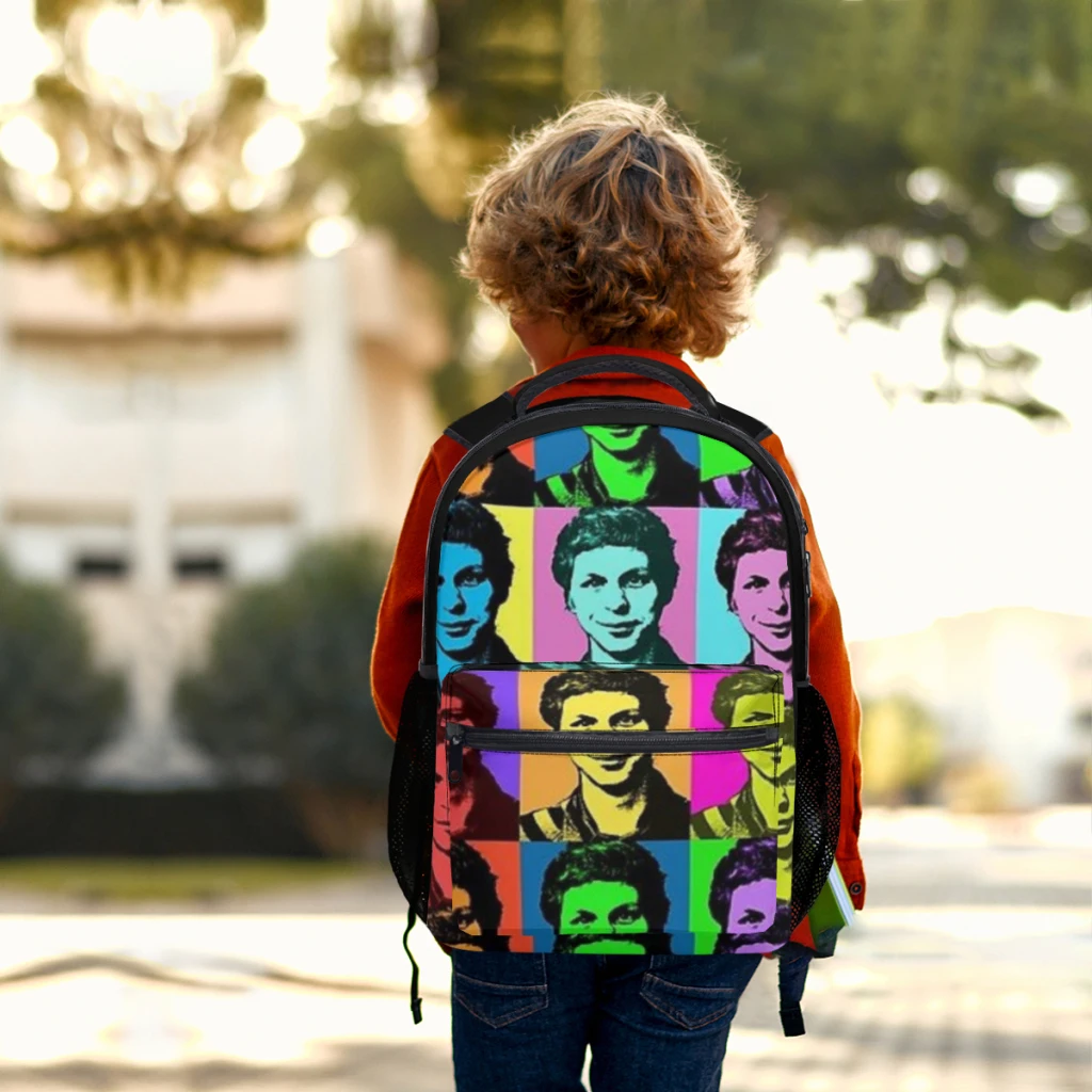 Cera Warhol Fantasy-mochila escolar impermeable de alta capacidad para niños y niñas, bolso para portátil, 17 pulgadas ﻿