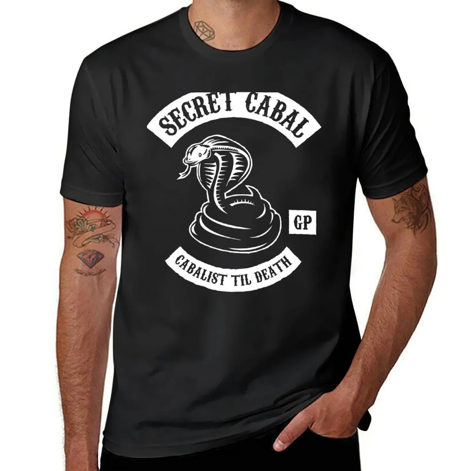 Secret Cabal GP Cabalist T-Shirt customizeds customs oversizeds vintage t shirts for men cotton