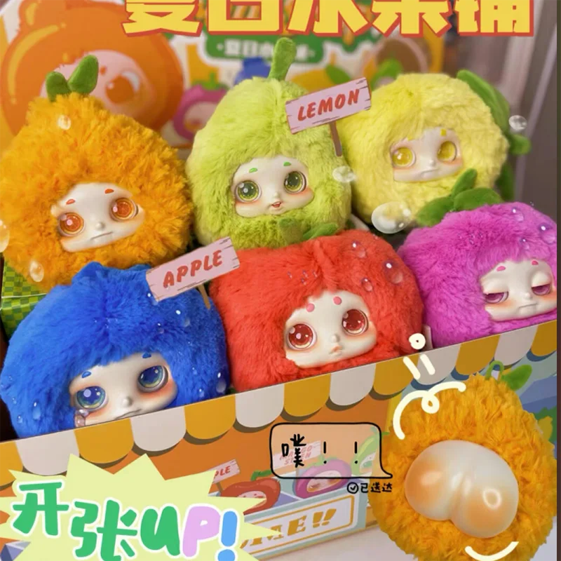 Timeshare Cino Summer Fruit Shop Series Blind Box Toy Cute Anime Figure Surprise Bag Collection Model Toy Dolls Girl Gift