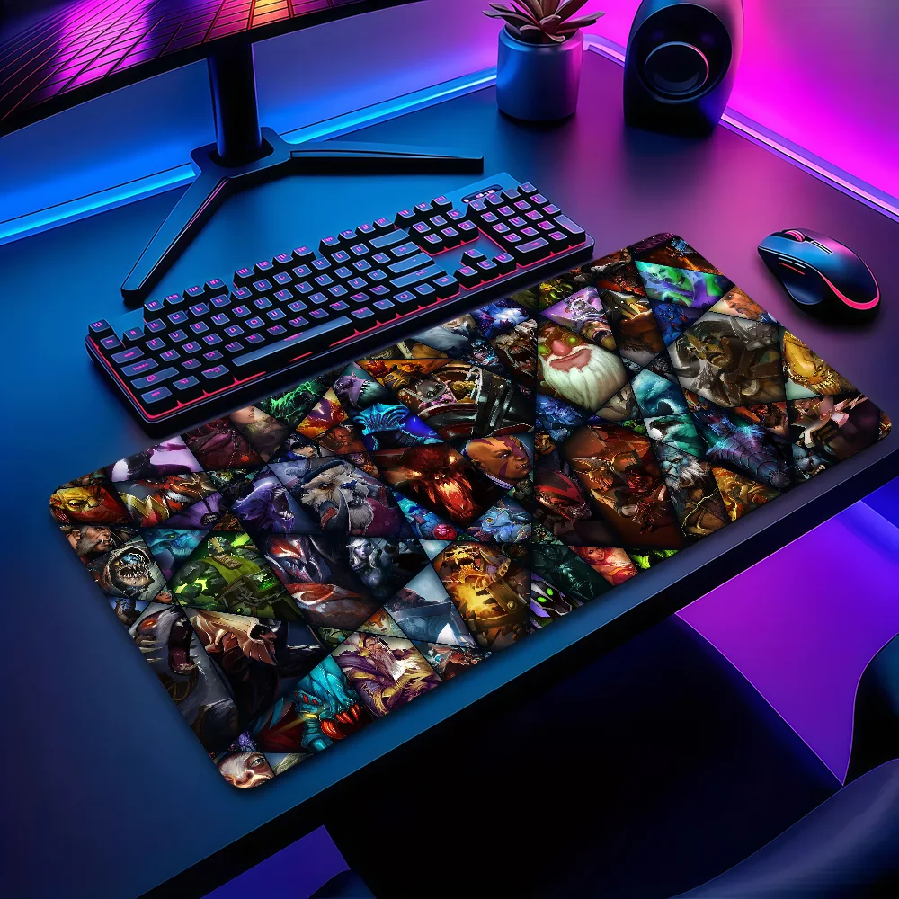 

Коврик для мыши Game Kez D-Dota 2, нескользящий, утолщенный, большой, с защитой от скольжения, для офиса, учебы и игр