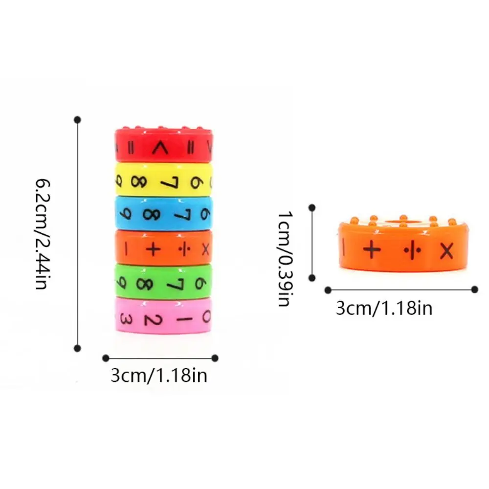 Zabawki matematyczne Puzzle Cube cyfrowa matematyka blok magnetyczny gra logiczna Montessori nauka zabawki edukacyjne numery magiczna kostka