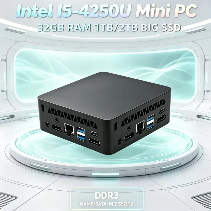 In Stock Y5AIR Portable Mini Computer 8G 128G SSD USB3.0 WiFi BT4.2 Compact Mini PC For Daily Business Office