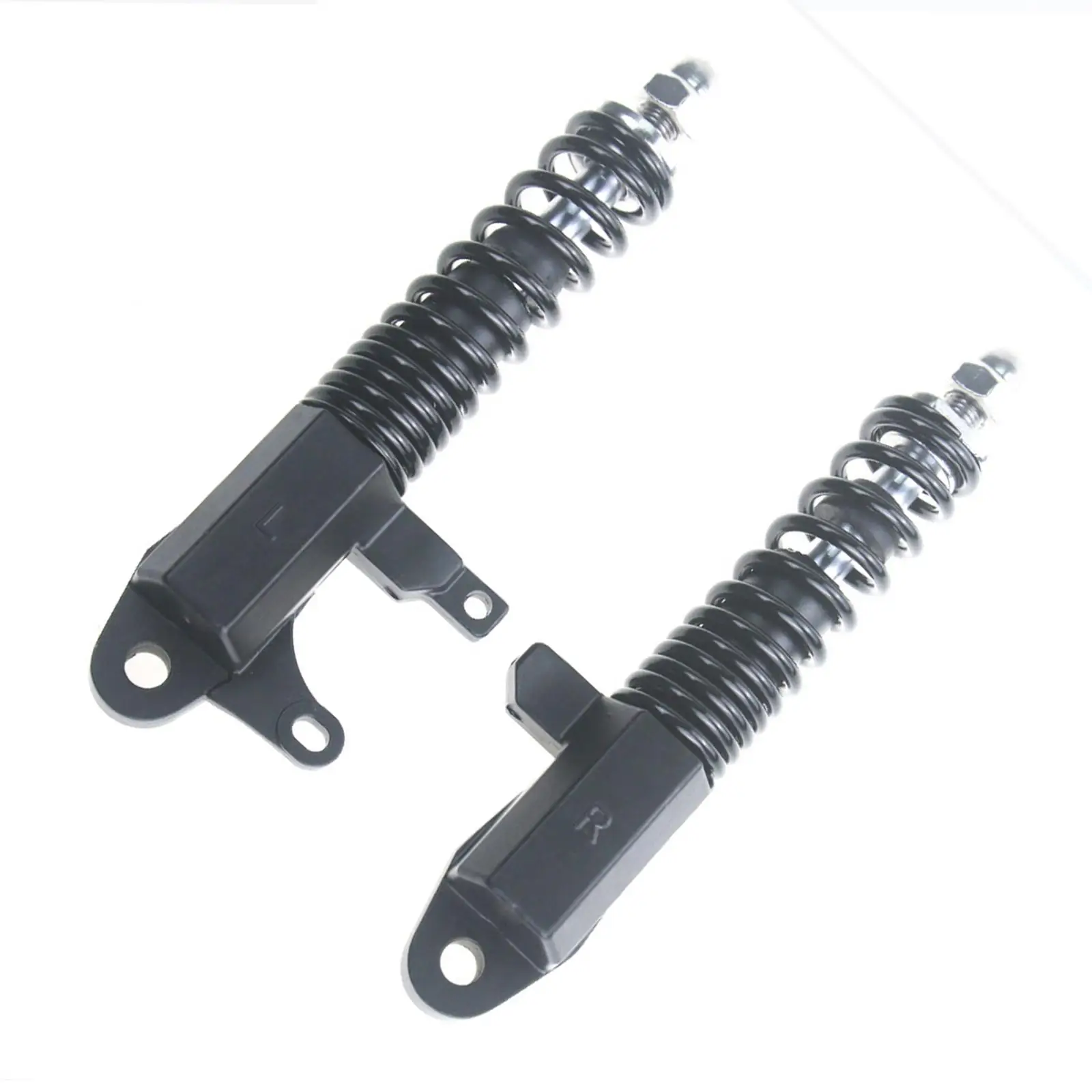 2 Pieces Front Fork Shock Absorber Front 10in Durable Aluminum Alloy Cycling Accessories Durable for Kugoo M4 Pro