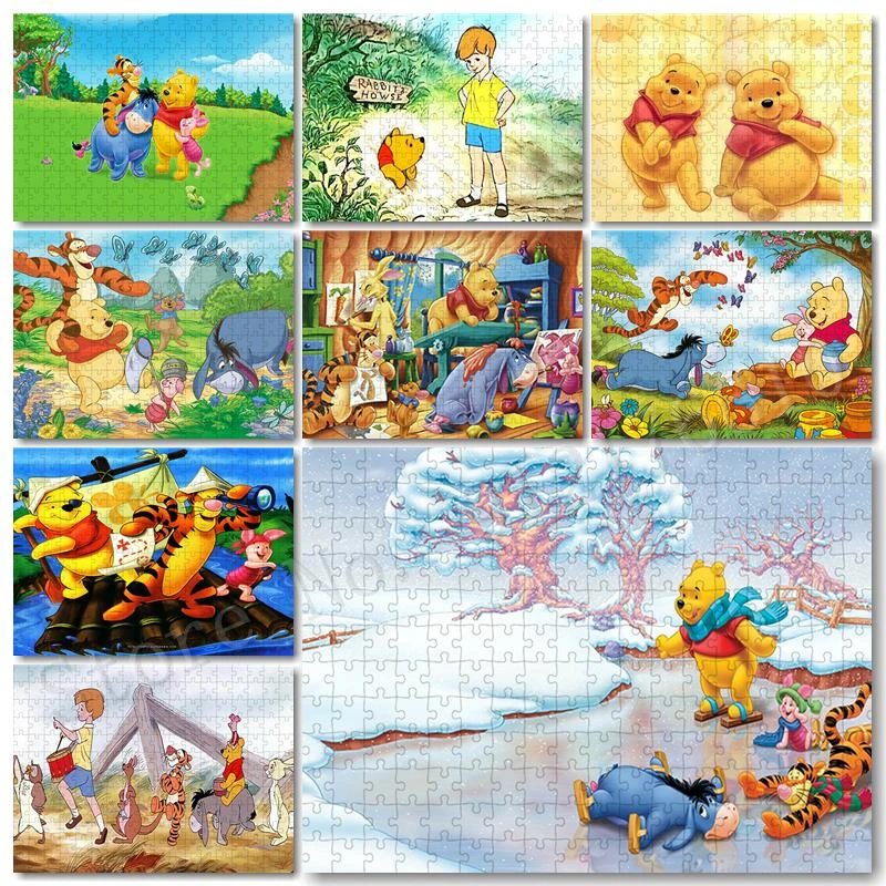 

Пазл «Винни-Пух» Disney, 300/500/1000 шт.