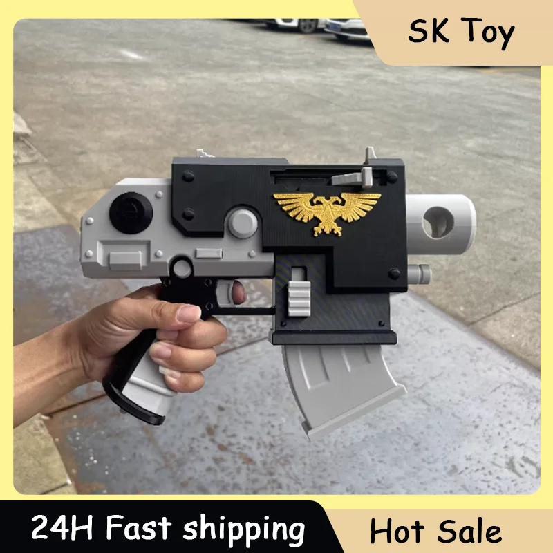 

Игрушечный пистолет-бластер 31 см, модель для 3D-печати, игровой аксессуар, реквизит для косплея, праздничный подарок, украшение, подарок для мальчиков, фигурка