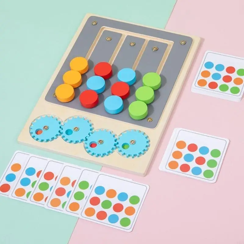 H55B Toddler Logical Game Toy Couleur Forme Match Match Fine Motor Education Supplies