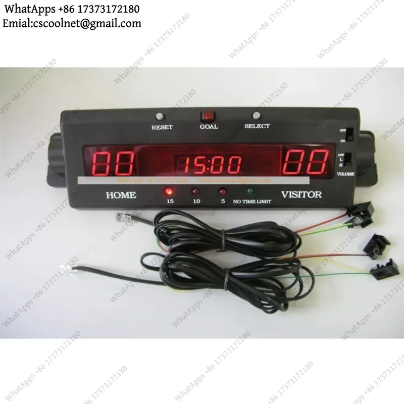 JS02 Air Ice Hockey Table Score Counter Plastic Electronic Scoreboard Accessories Replacement Parts