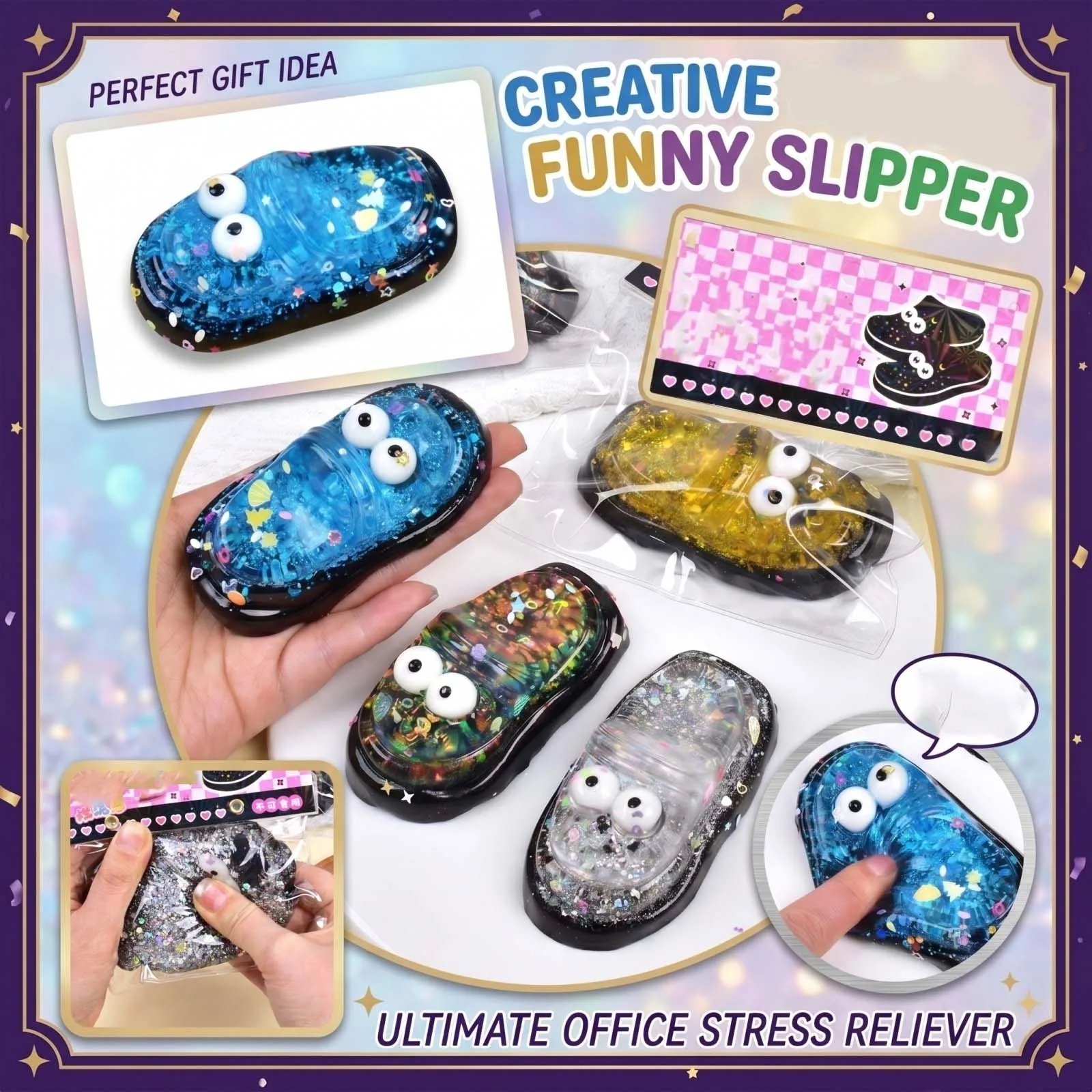 Stress Relief Aquishy Miniatures Fidget Spinners Squishs Fidget Gift Anxiety and Stress Relief Supplements