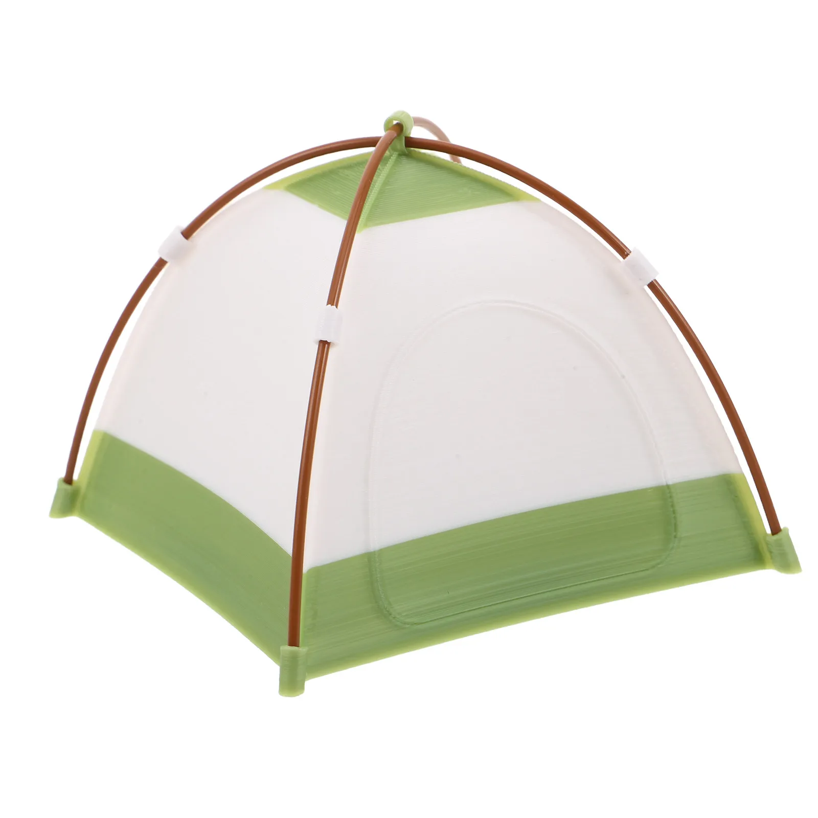 

Миниатюрная палатка для кукольного домика в масштабе 1:12 - Реалистичный аксессуар для декора уличного кемпинга, легкий элемент для игровой зоны