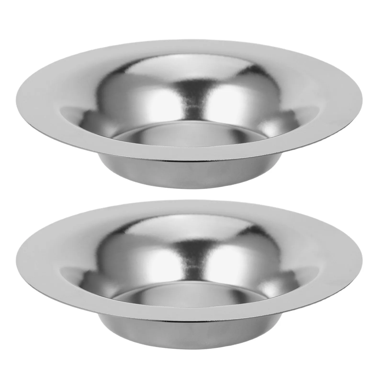 2pcs Stainless Steel Wax Melting Pot for Aroma Warmer – Heat-Resistant Replacement Dish with Efficient Heating