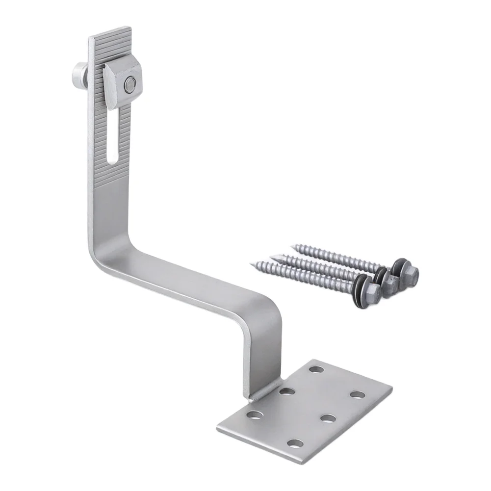 Solar Panel Roof Hooks Roof Mounting Brackets Stainless Steel Replacement Tool Parts For Solar System PV Accessories
