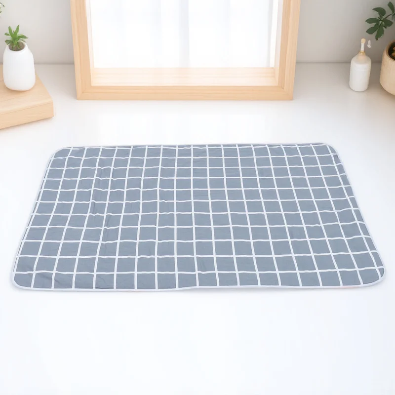 

Waterproof Mattress Pad Machine Washable Incontinence Patient Pad for Elderly Parents Toddler Potty Training Compact Lightweight