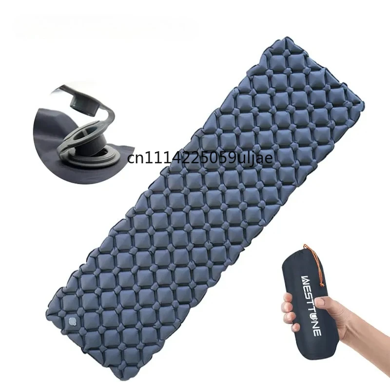 WESTTUNE Camping Sleeping Pad Ultralight Inflatable Mattress Portable Outdoor Air Cushion Sleeping Mat for Travel Hiking