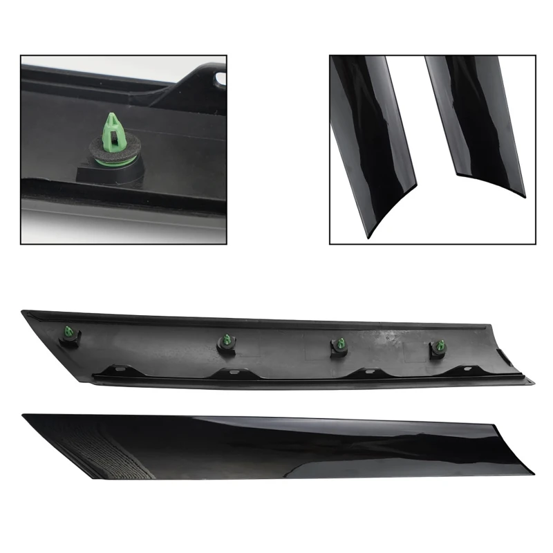 

Windshield Post Trim A Pillar Molding Cover Strip For Mini Cooper R55 R56 R57 2007-2015 Hatchback Base 51137272584 51137272583
