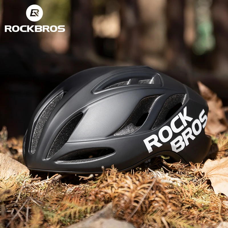 ROCKBROS Bike Helmet Outdoor Sports Safely Mountain Road Electric Scooter Helmet Integrated Molding Cycling Motorcycle Helmet