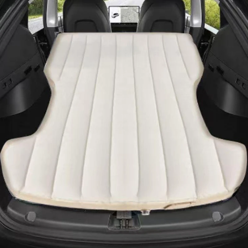 Camping Mattress For Tesla Model Y 2021-2025 Memory Sponge Mattress CarTravel Bed Portable In Car Outdoor Camping