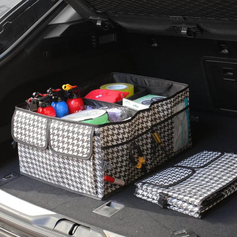 Multipurpose Car Organizer Bag auto Storage Organizer Car Trunk Organizer Travle Storage Box Large Capacity Folding Storage Bag