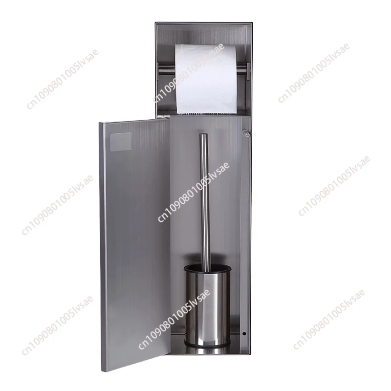 

Toilet Paper Storage Roll Holder Stainless Steel Shower Niches in Wall Toilet Paper Storage