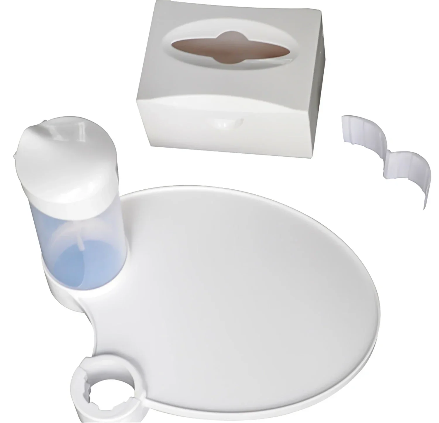 

1set Dental Chair Scaler Tray Paper Tissue Box Cup Storage Holder Dentist Oral Care Parts Instrument Dentistry Accessories