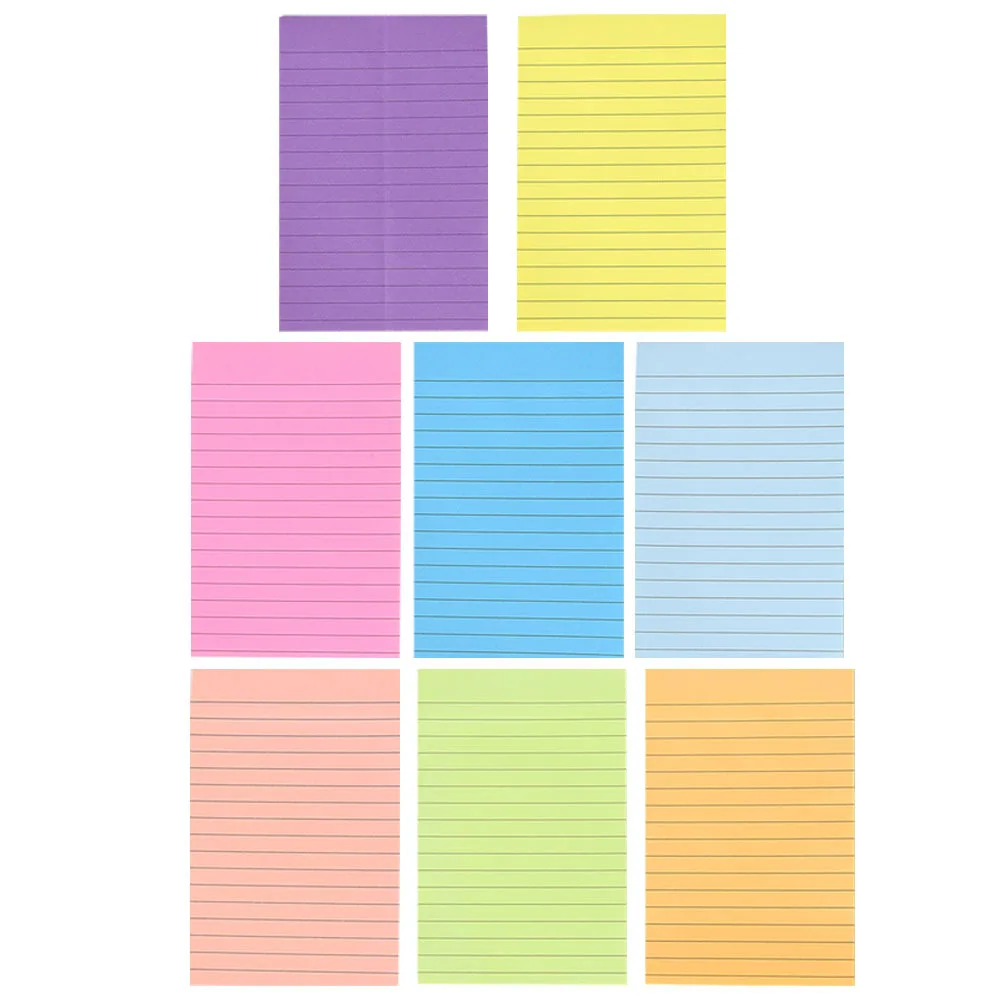 

Lined Memo Stickers Tearable Paper Pads For Office Supplies Household Notepads Self-Stick Note Pads Scrapbook