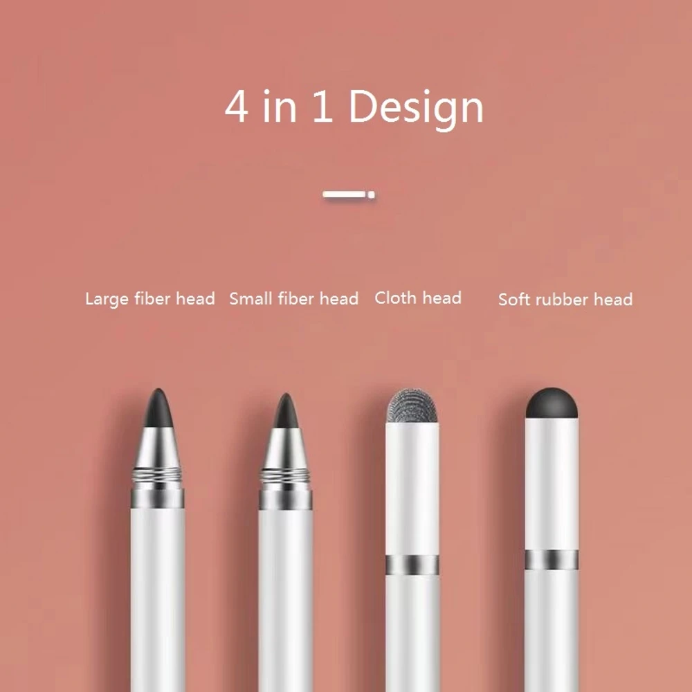 4 in 1 Stylus Drawing Tablet Pen Capacitive Screen Touch Pens For Apple for Android Phone Smart Tablets Stylus Pencil