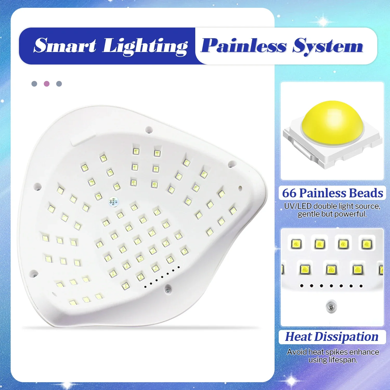 SUN X12 MAX Professional Nail Drying Lamp for Manicure Nails Gel Polish Drying Machine with Auto Sensor UV LED Nail Lamp