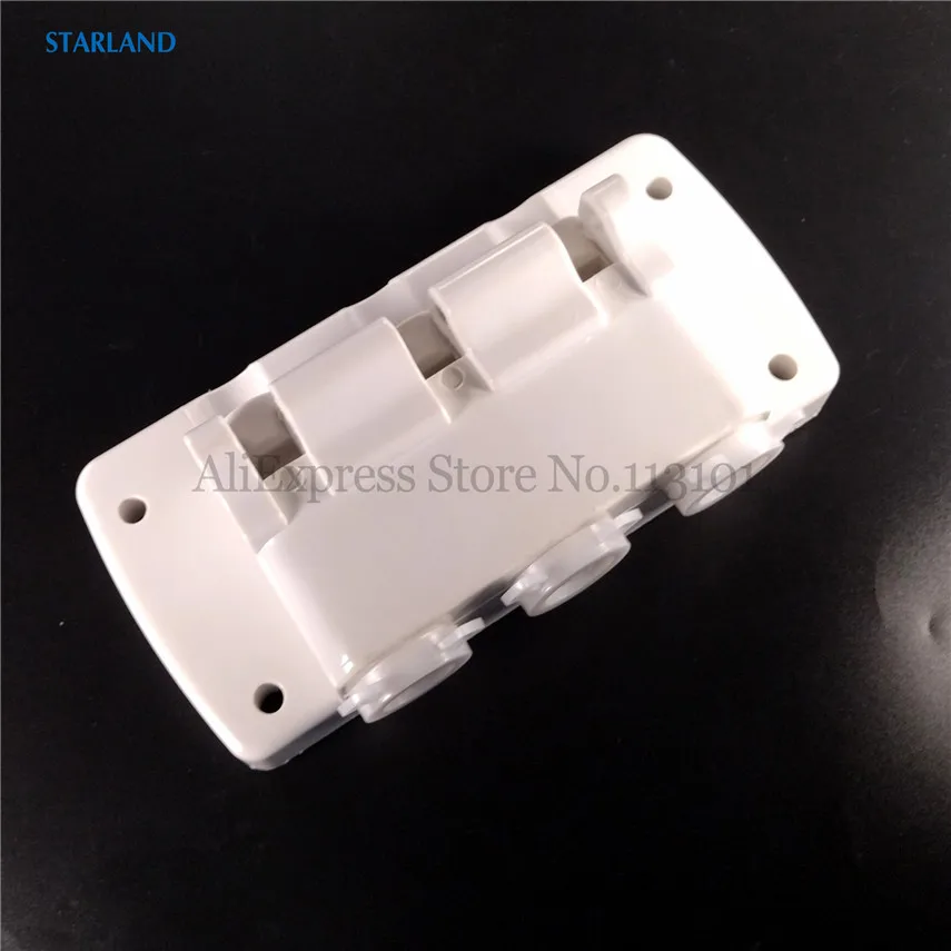 3 Nozzles Front Panel White Block Head BQL825 Soft Ice Cream Machines New Fitting Parts Replacement