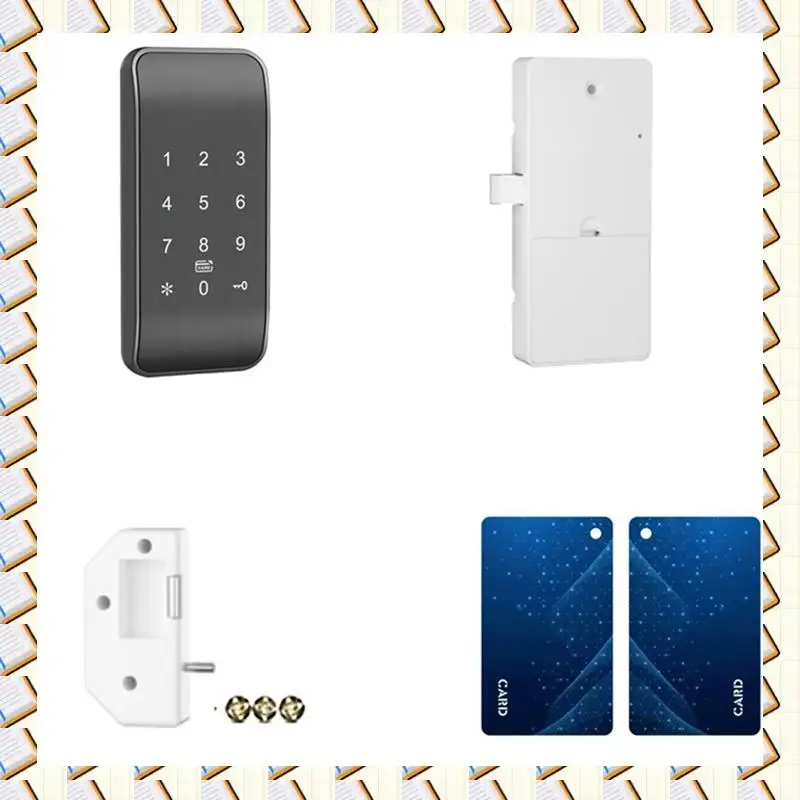 

A14M Wireless Access Control Digital Keypad Phone/RFID/Card Password Cabinet Lock For Lockers