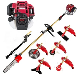 GX50 decespugliatore 5 in 1 tagliasiepi 4 tempi gas weed wacker 50cc garden set