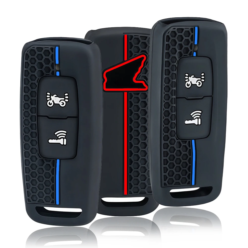 For Honda ADV350 PCX160 VISION SH350 PCX125 PCX160 ADV150 SH350i VISION 110 2021 2022 2023 Motorcycle Silicone Key Cover Case