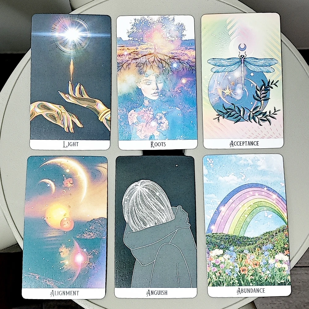 Mystic Soul Oracle 60 Cards In This Deck 10.3*6cm for Self-reflection and Guidance