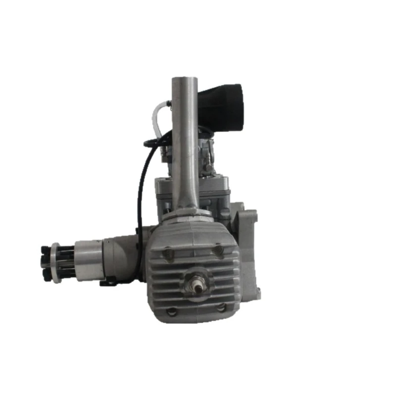 

Two-stroke twin-cylinder drone engine