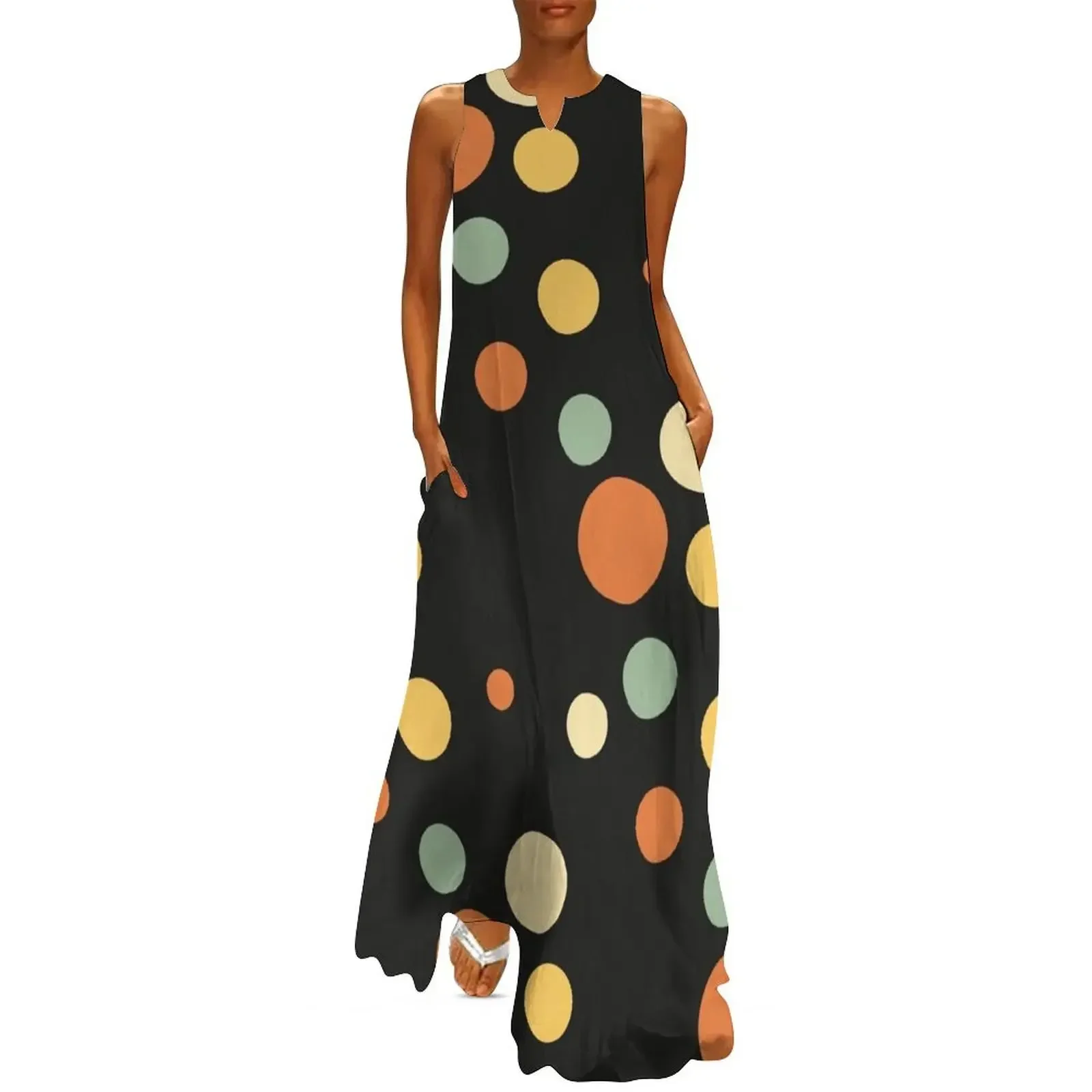 

Black polka dots pattern Long Dress prom dress 2025 loose summer dress elegant party dresses for women 2025 luxury dresses