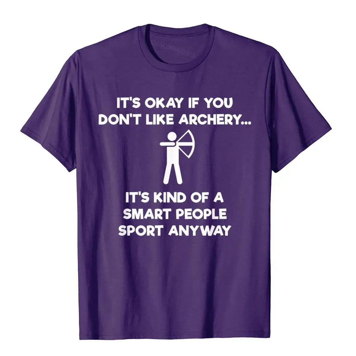 Archery T-Shirt Gift Funny Archery Smart People Cotton Mens T Shirt Harajuku Oversized Streetwear Fitness Tops Shirt Latest