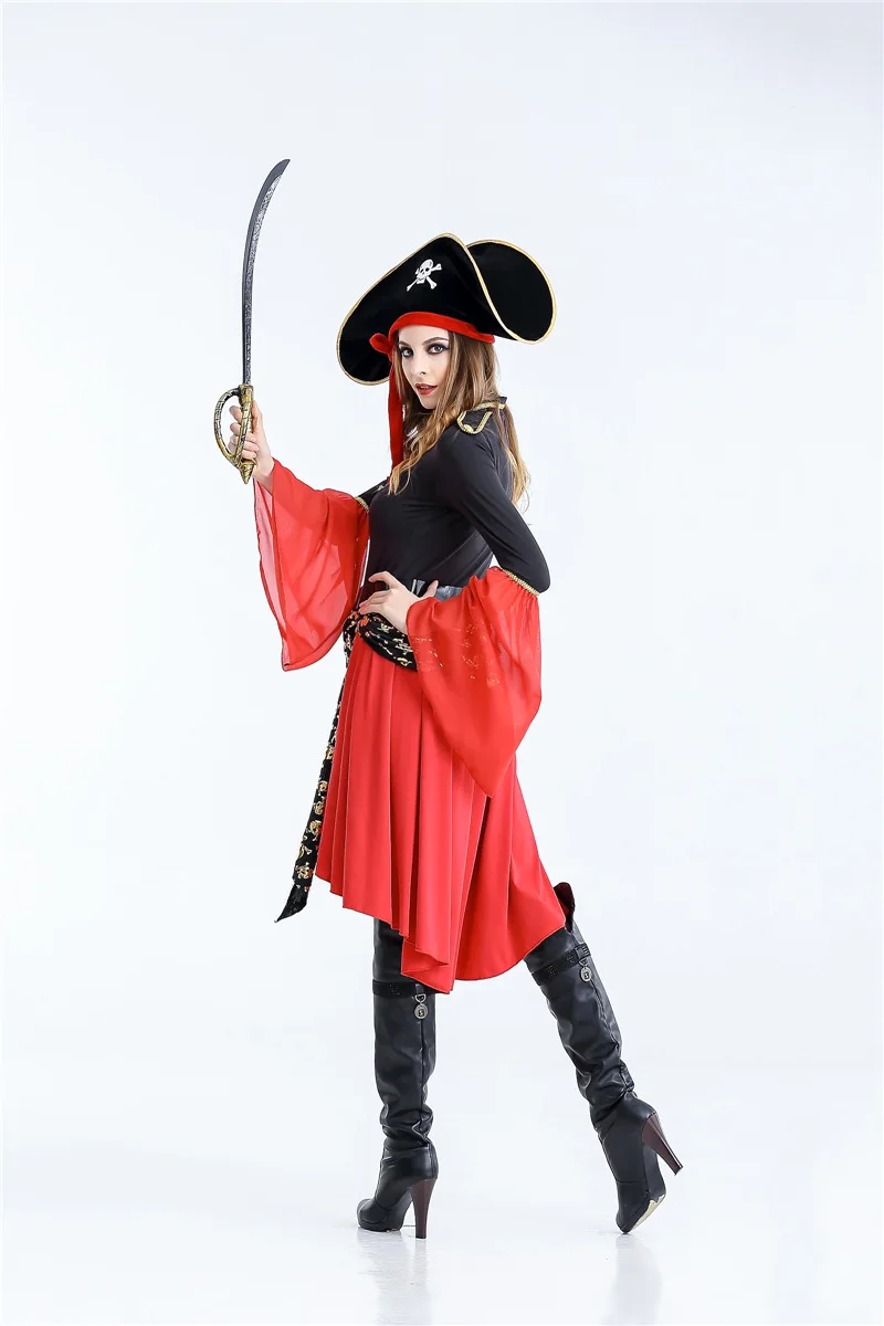 Nouveau jeu orm Costume de Pirate pour femmes loween Par Role-plang Costume traditionnel chinois Performance sur scène vêtements pour femmes