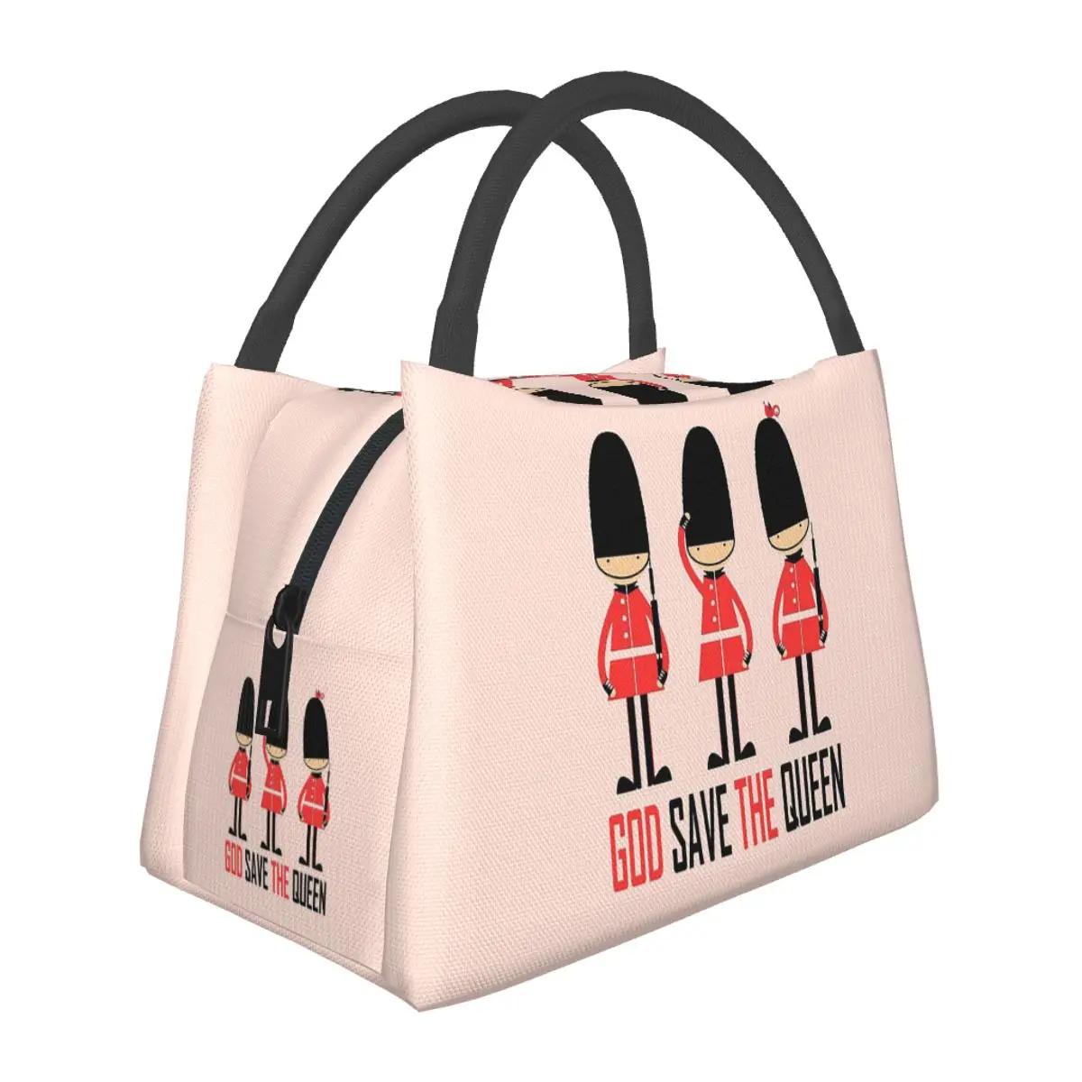 

Сумка для обеда London Queen Guard United Kingdom Soldier British Souvenir UK, изолированная сумка для обеда, сумка для пикника, термосумка