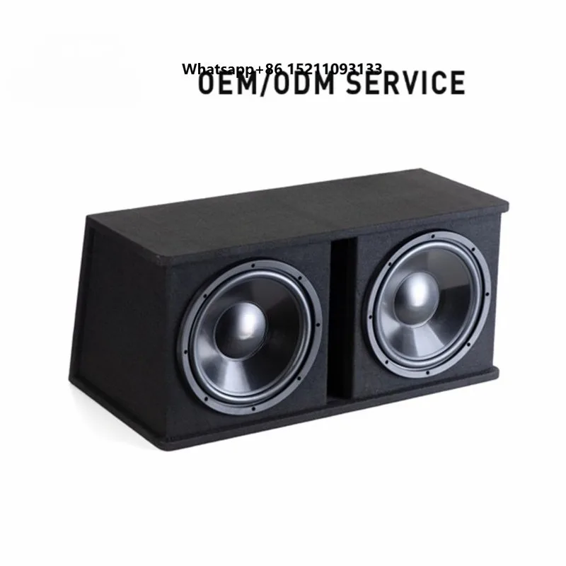 SKP-D12M 12 Inch Car Subwoofer Speaker 1200W Peak 400W RMS Dual Voice Coil Car Audio Bass Speaker with Amplifier