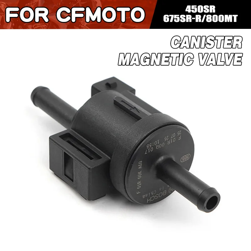For CFMOTO 800MT Canister Magnetic Valve Motorcycle Accessories Suitable 450SR 675SR-R Canister Purge Solenoid Valve Moto Parts