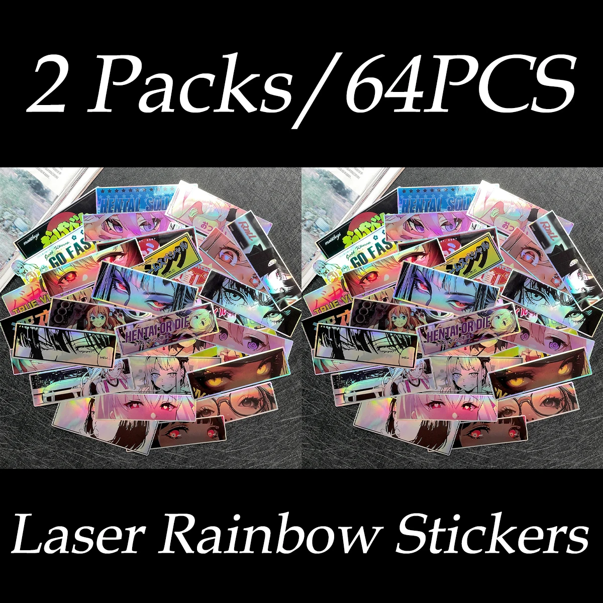 Variant: Laser Rainbow 64PCS