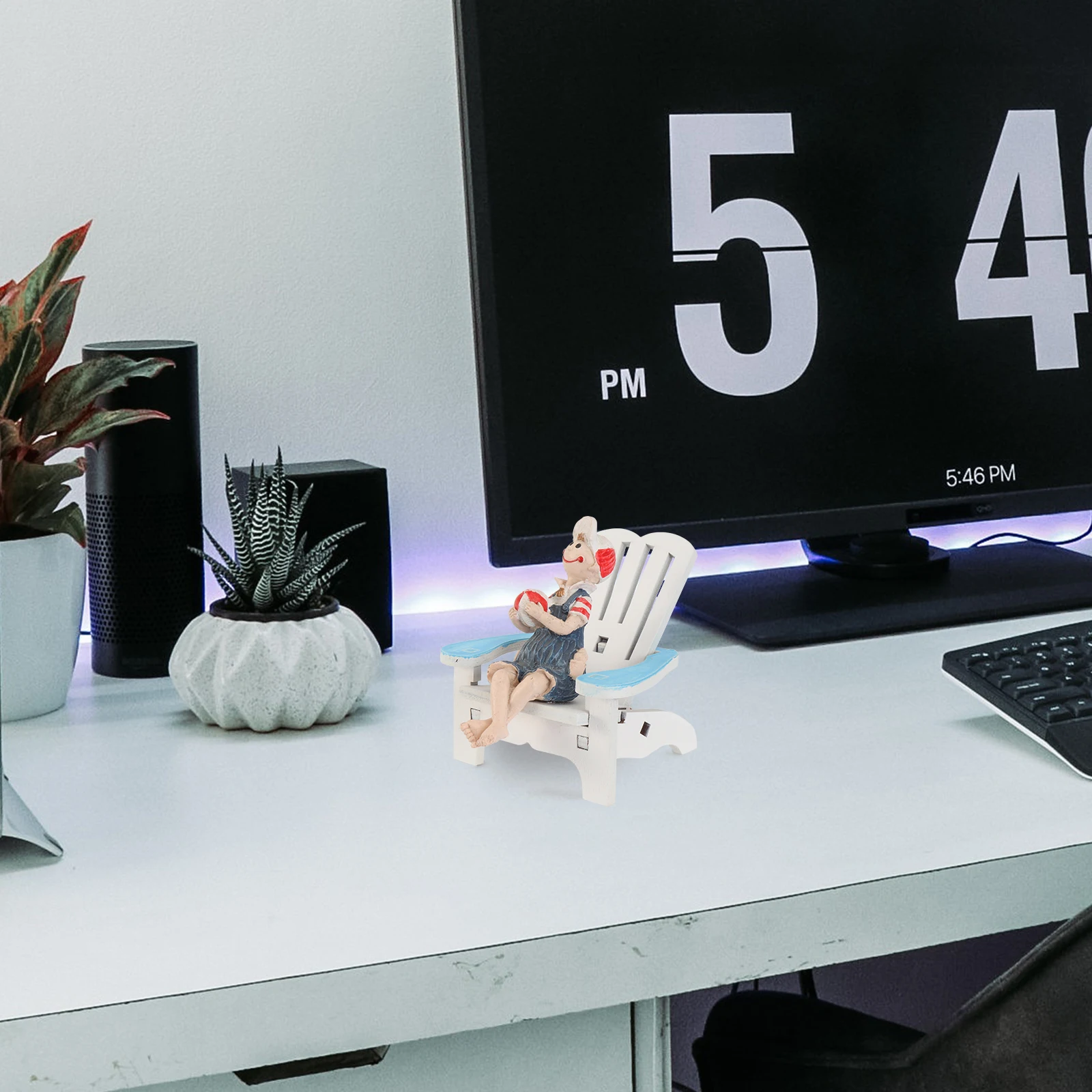 

Wooden Home Decoration Ornaments Handmade Craft Chair Photo Prop Holiday Accessories Cabinet Decorations Premium