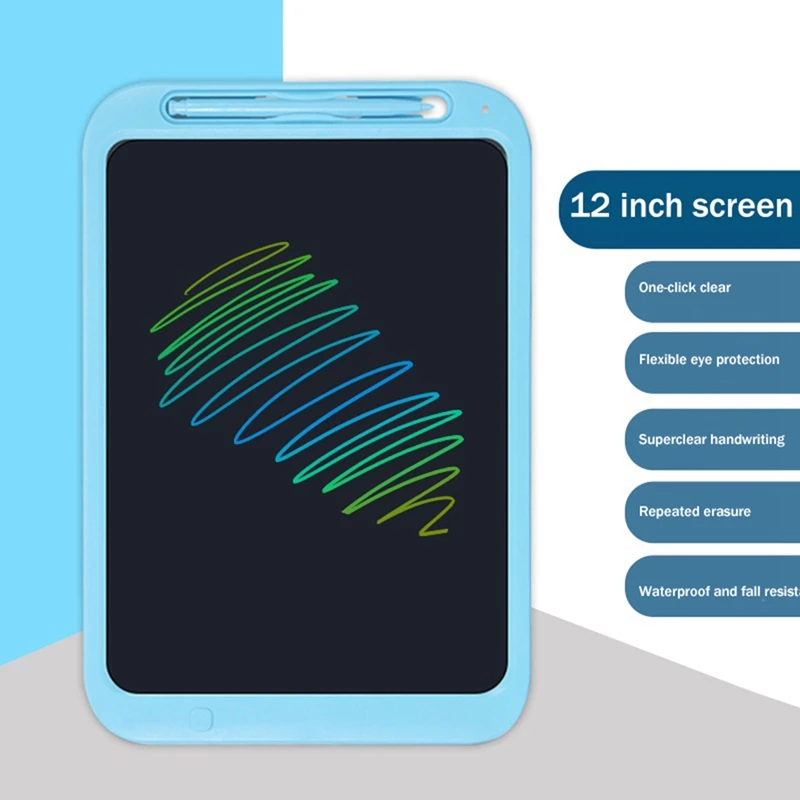 Детская доска для рисования, граффити, электронная доска для рисования, детские развивающие игрушки, синяя